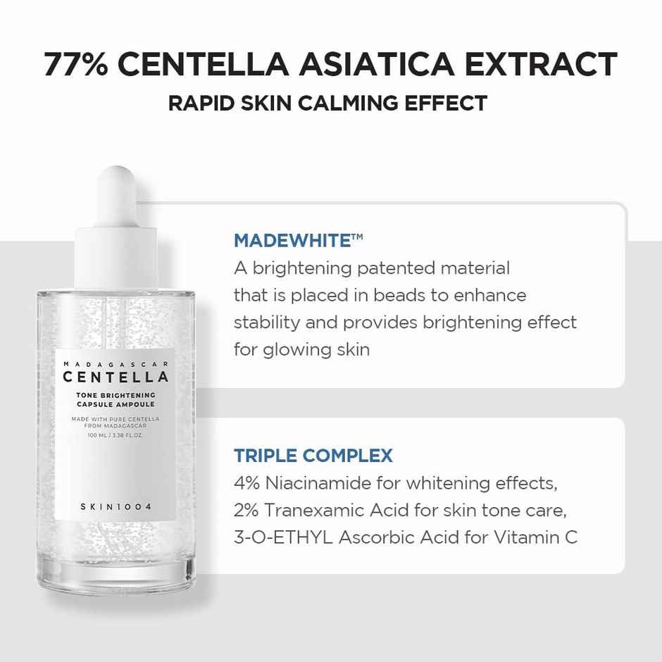 Skin1004 Madagascar Centella Tone Brightening Capsule Ampoule
