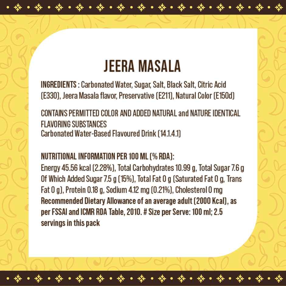 3 Sisters Jeera Masala Soda
