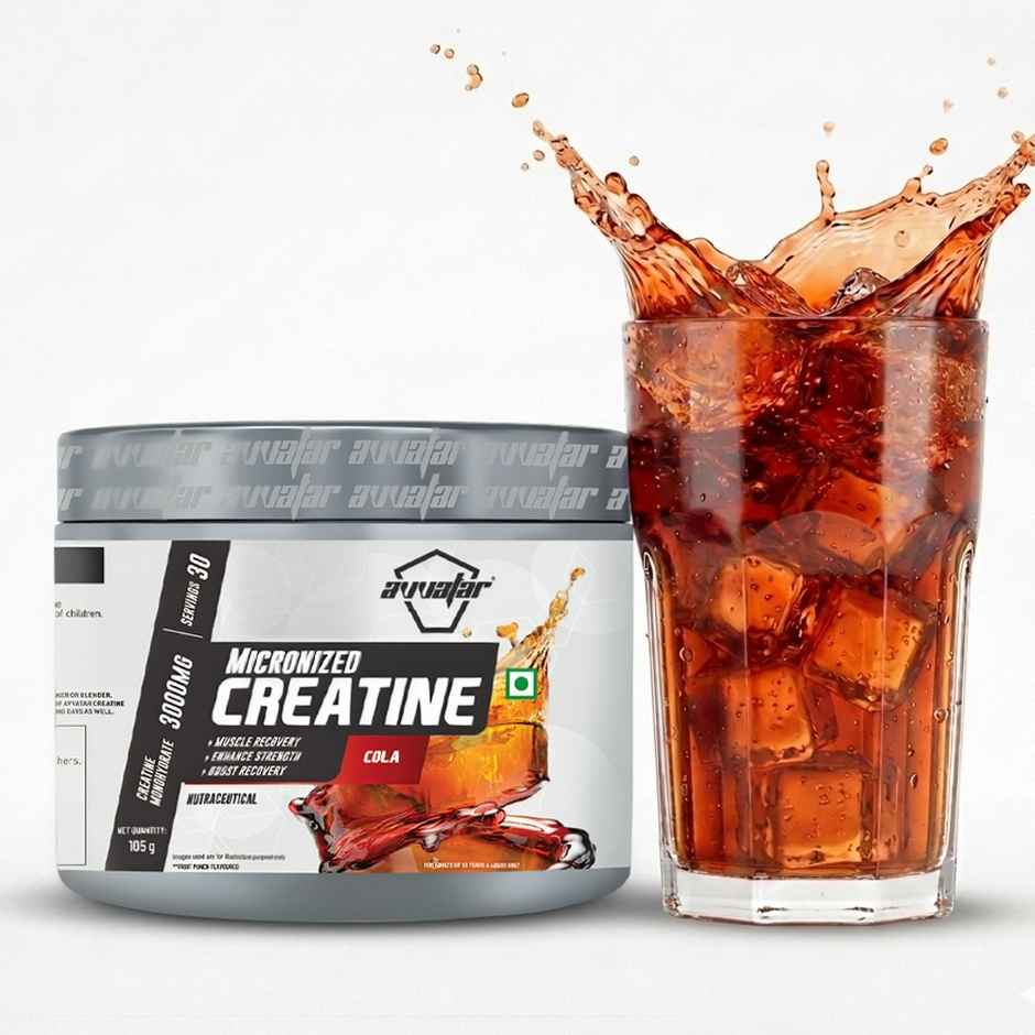 Avvatar Creatine Monohydrate Cola Flavor | 30 Servings