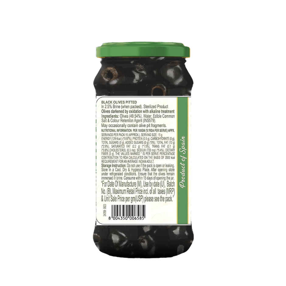 Pasta ZARA Pitted Black Olives