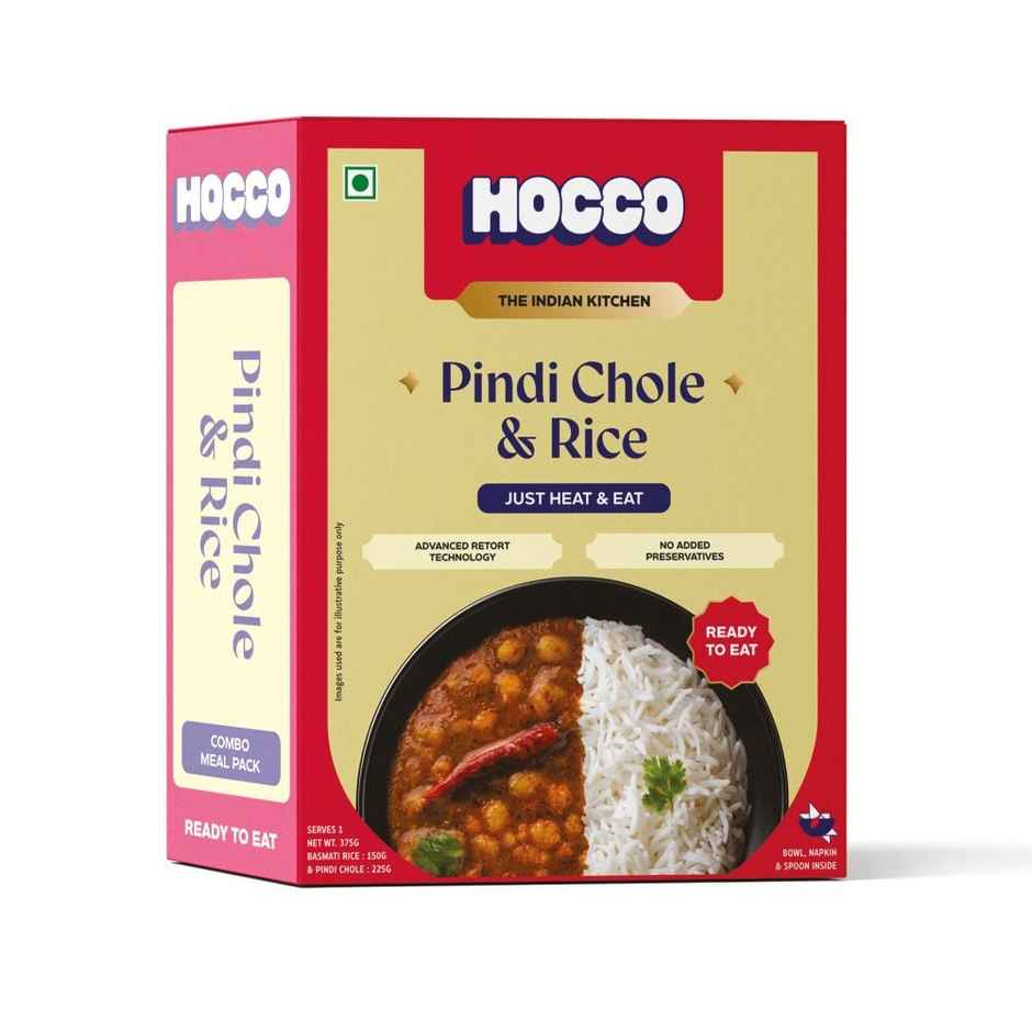 Hocco Pindi Chole Rice Combo