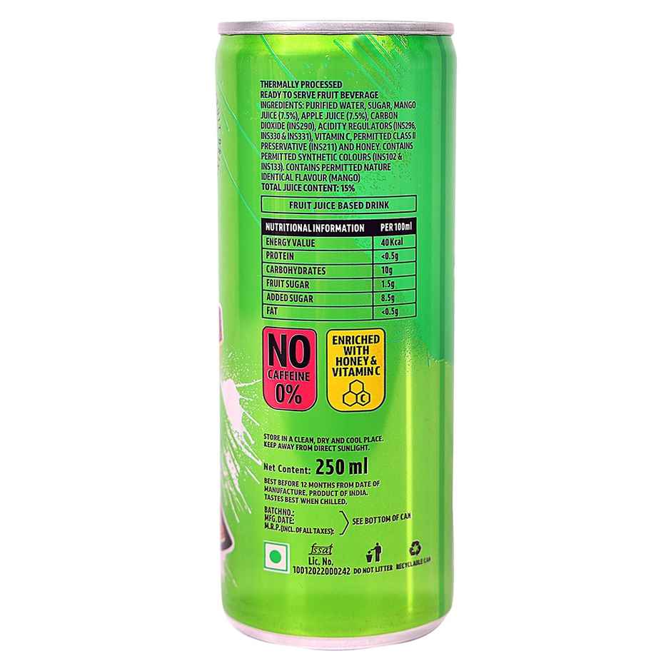 RIO Raw Mango Bubbly Fruit Drink Can | Tangy & Fizzy