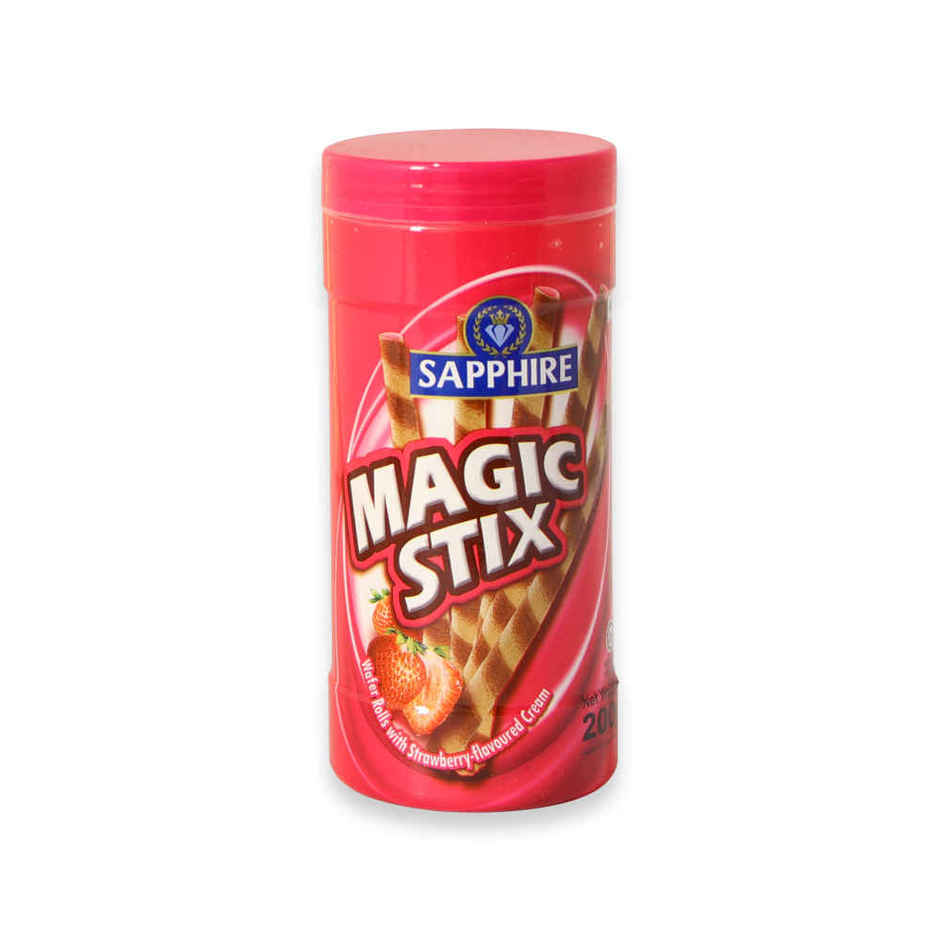 Sapphire Magic Stix Strawberry Wafer Roll