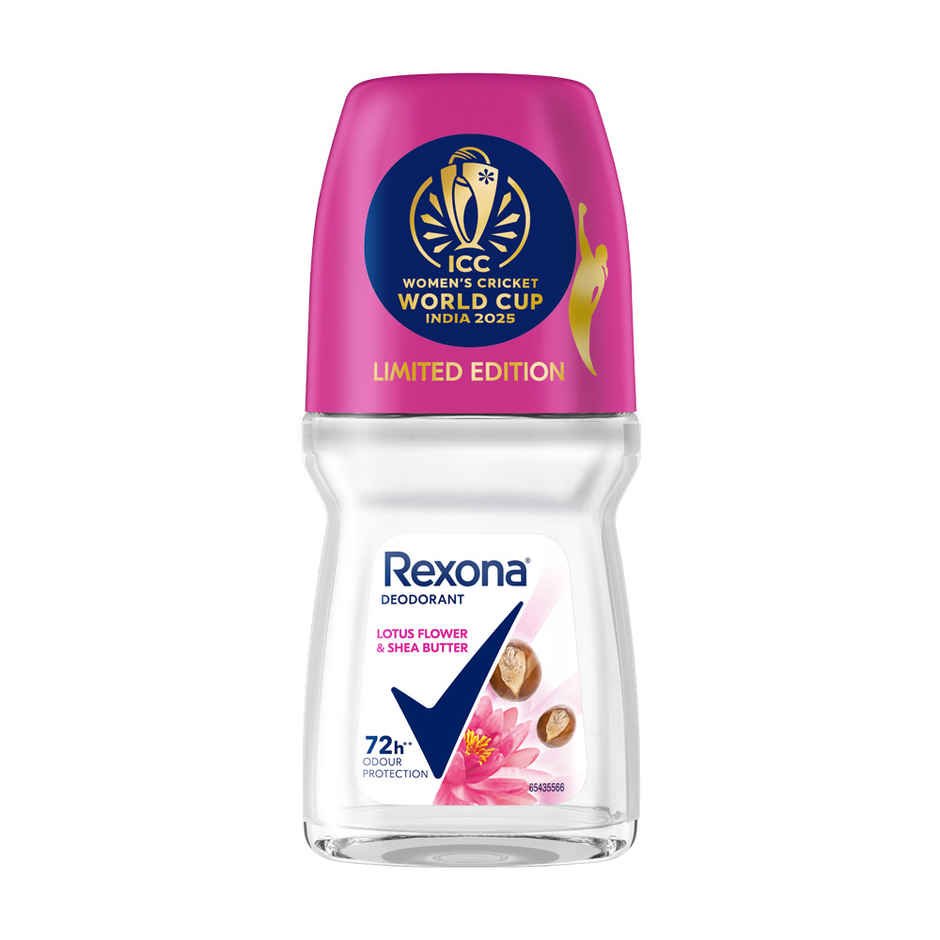 Rexona Antiperspirant Roll-on | Lotus Flower & Shea Butter 12-HAS & Glycerin