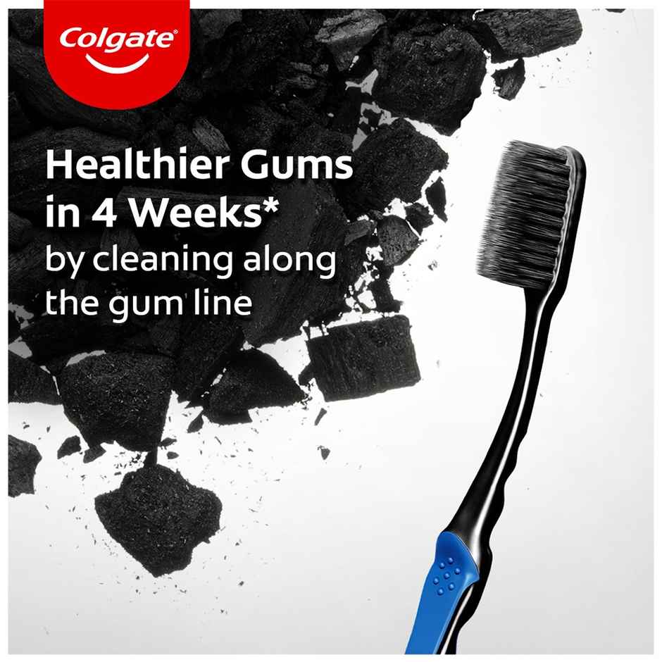 Colgate Slim Soft Charcoal Toothbrush Combo