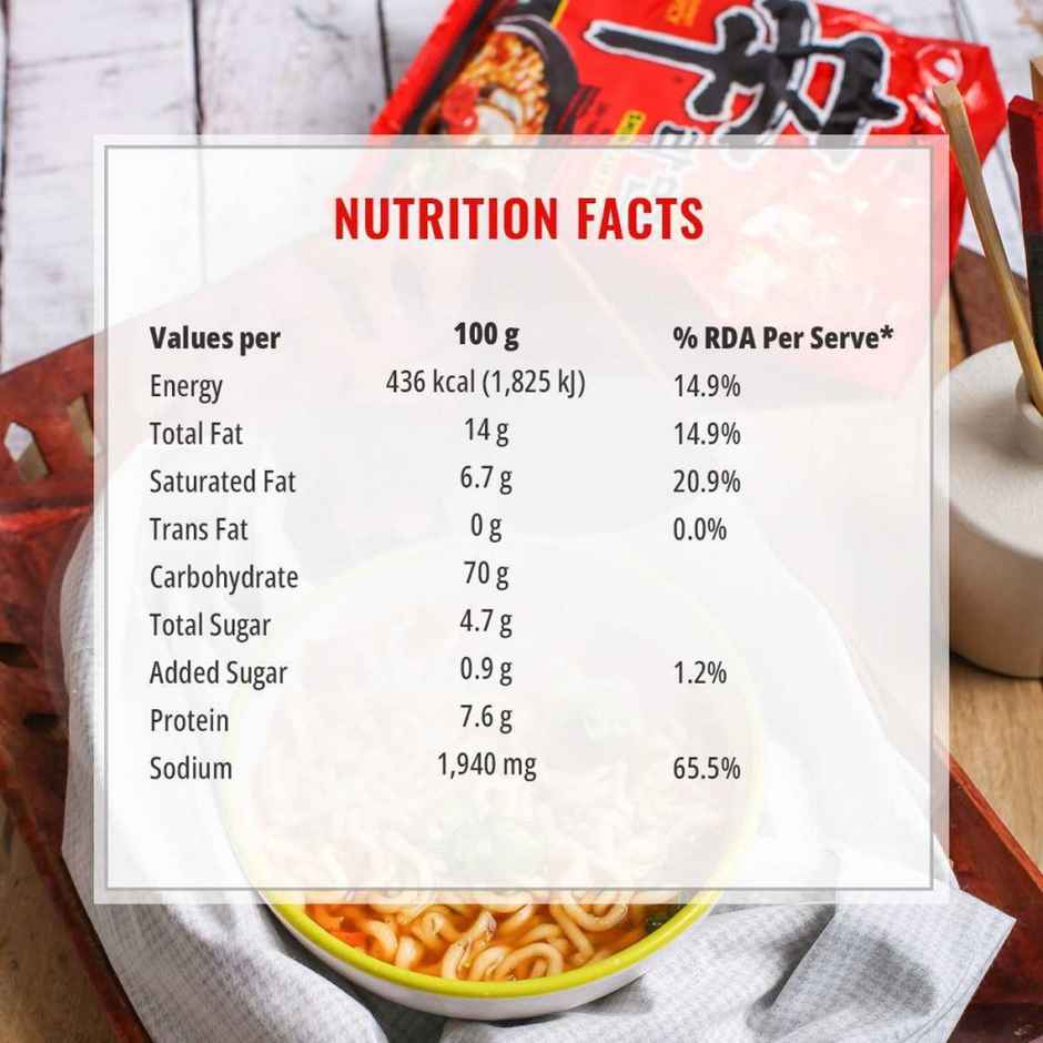 Nongshim Korean Shin Ramyun Cup Noodle Soup Veg