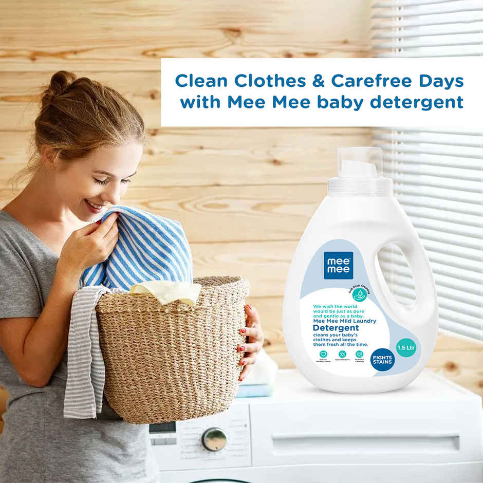 Mee Mee Anti-Bacterial Baby Laundry Detergent - One Drop Cleaning