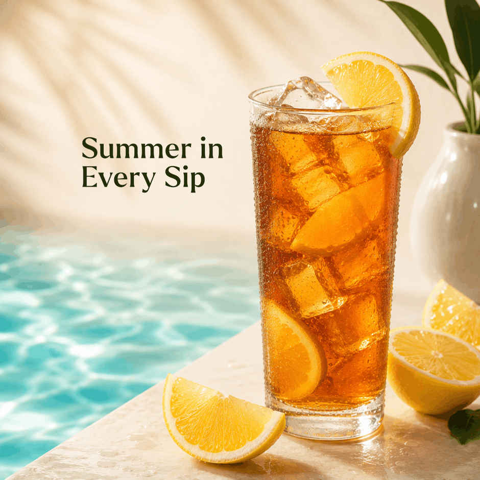 Girnar Lemon Iced Tea Instant Premix