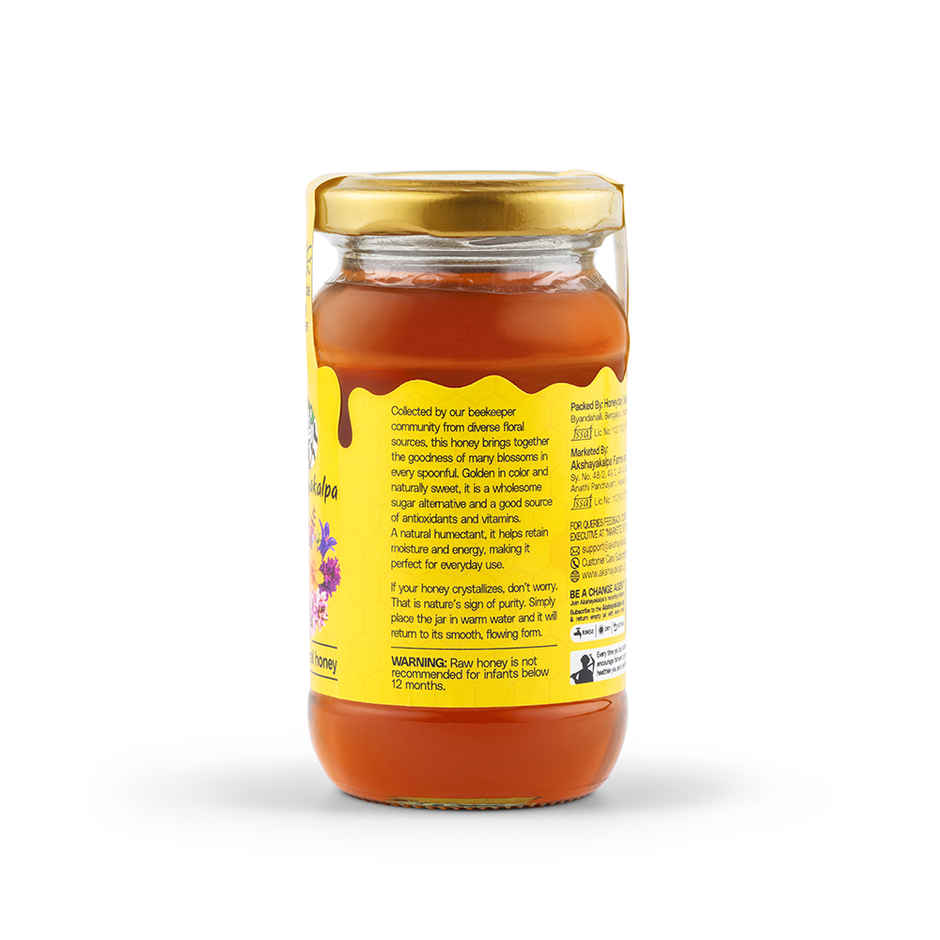 Akshayakalpa Organic Multifloral Raw Honey
