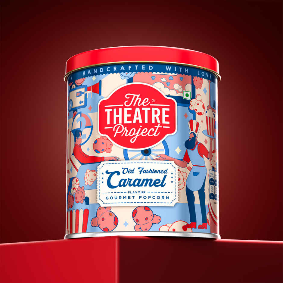 The Theatre Project Popcorn Tins | Old Fashioned Caramel