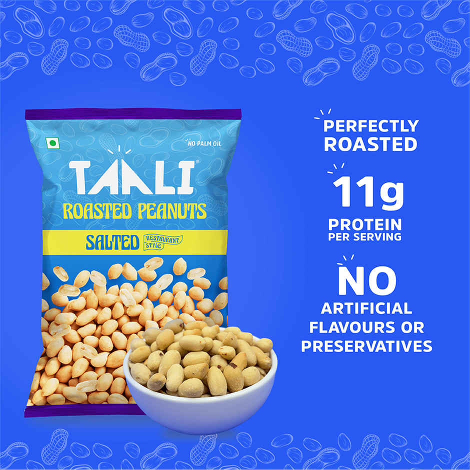 Taali Salted Peanuts, Roasted Peanut, Premium Quality Bharuchi Nuts, Rich in Protein