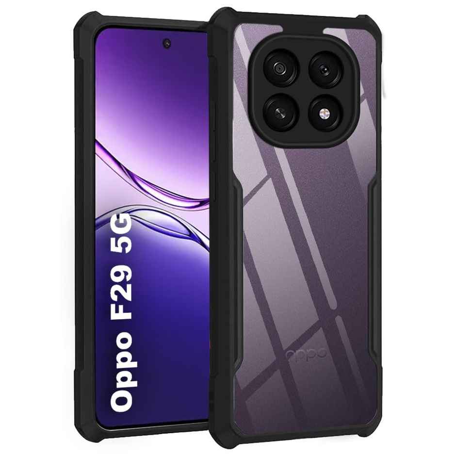 Artistque Case for Oppo F29 5G Back Cover | Transparent Shockproof TPU Cover