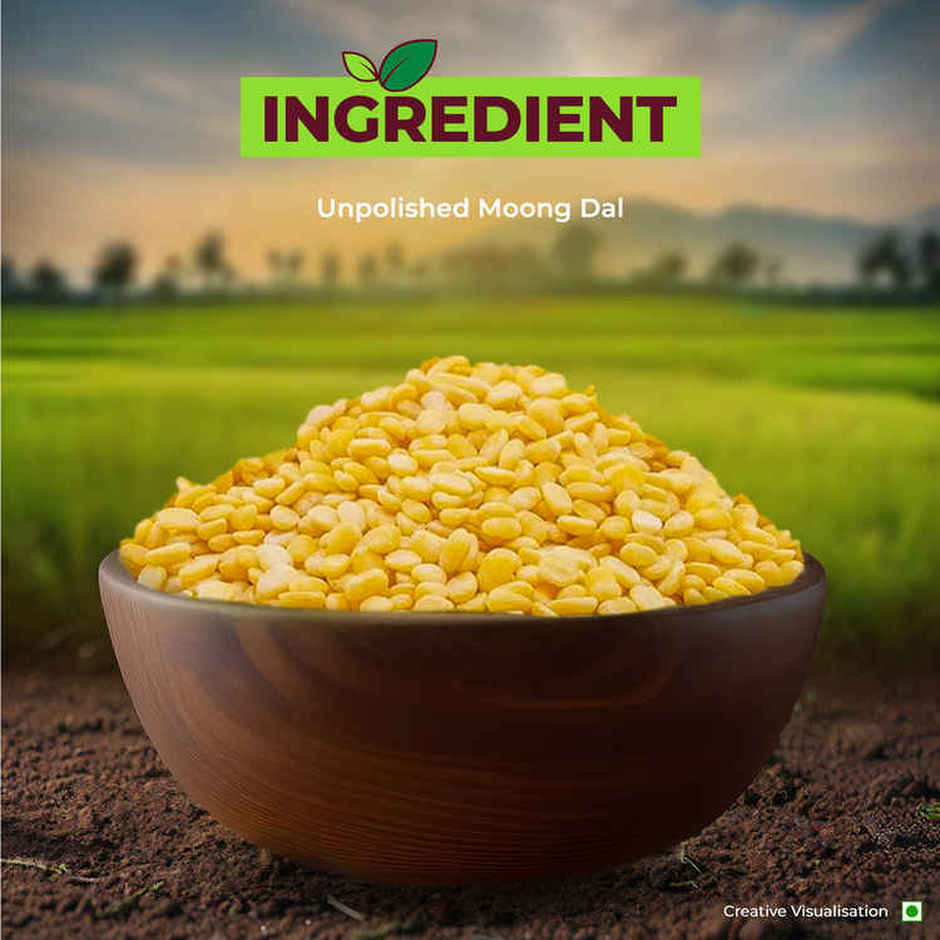 Aashirvaad Organic Moong Dal | Split | Dhuli | Rich In Protein