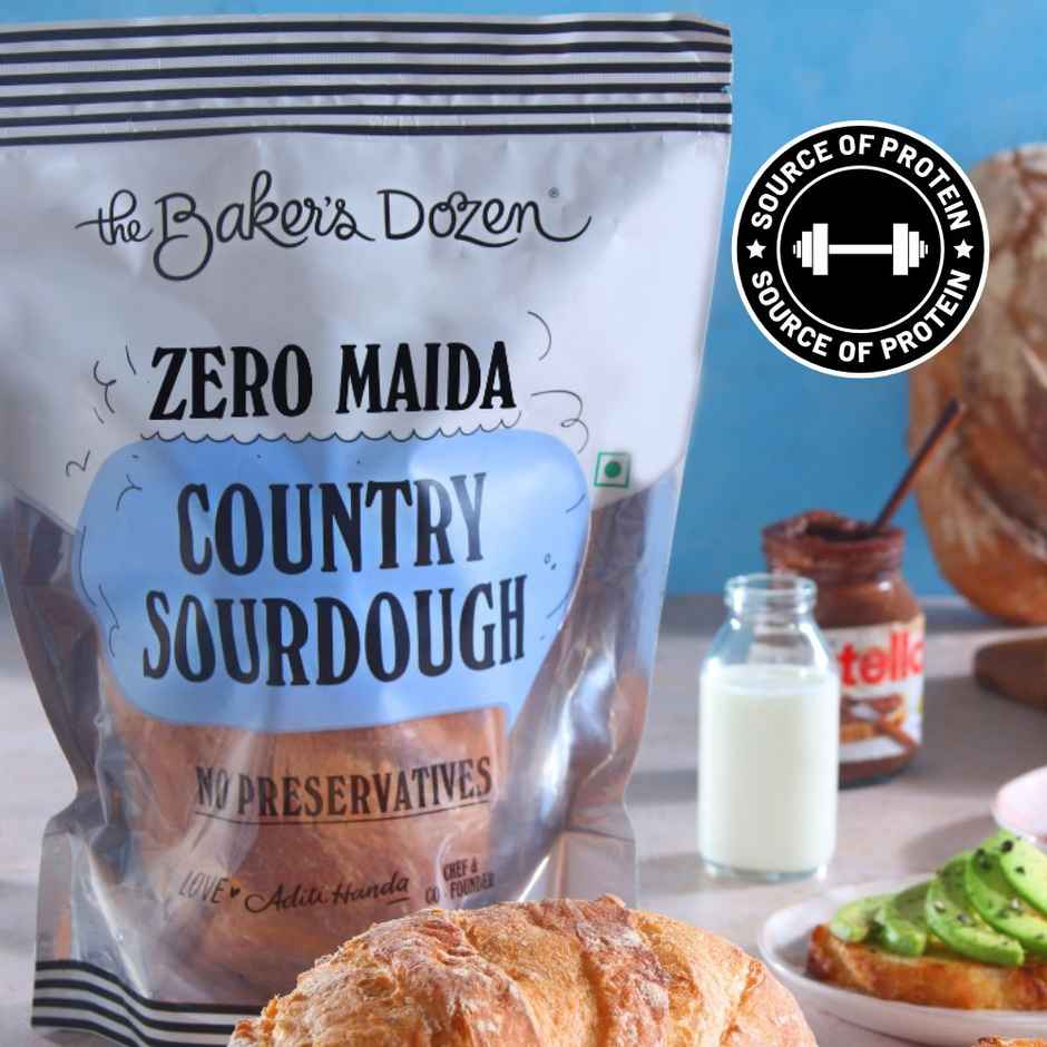 The Baker's Dozen Country Sourdough No Palm Oil No Preservative