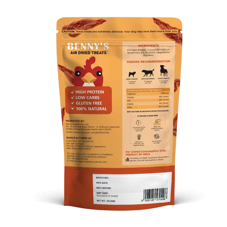 Benny's Bowl Chicken & Herbs Jerky