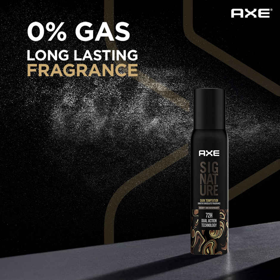 Axe Signature Dark Temptation Long Lasting No Gas Body Deodorant For Men