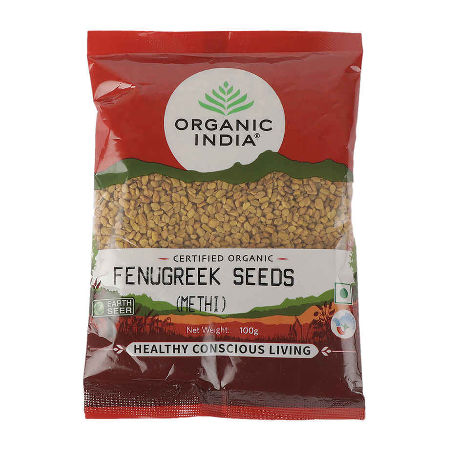 A Tata Product - Organic India Fenugreek Seeds(Methi Seeds), Immunity Booster