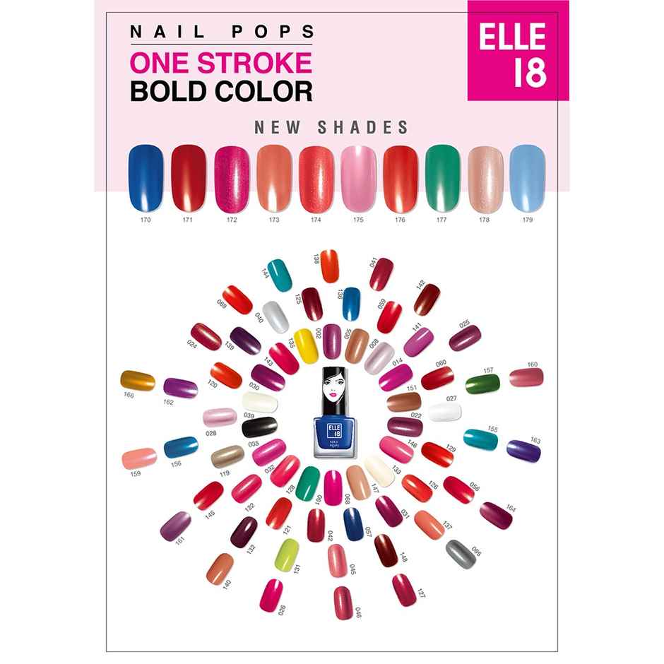 Elle 18 Nail Pops Nail Color - 171 | Long-Lasting Shine