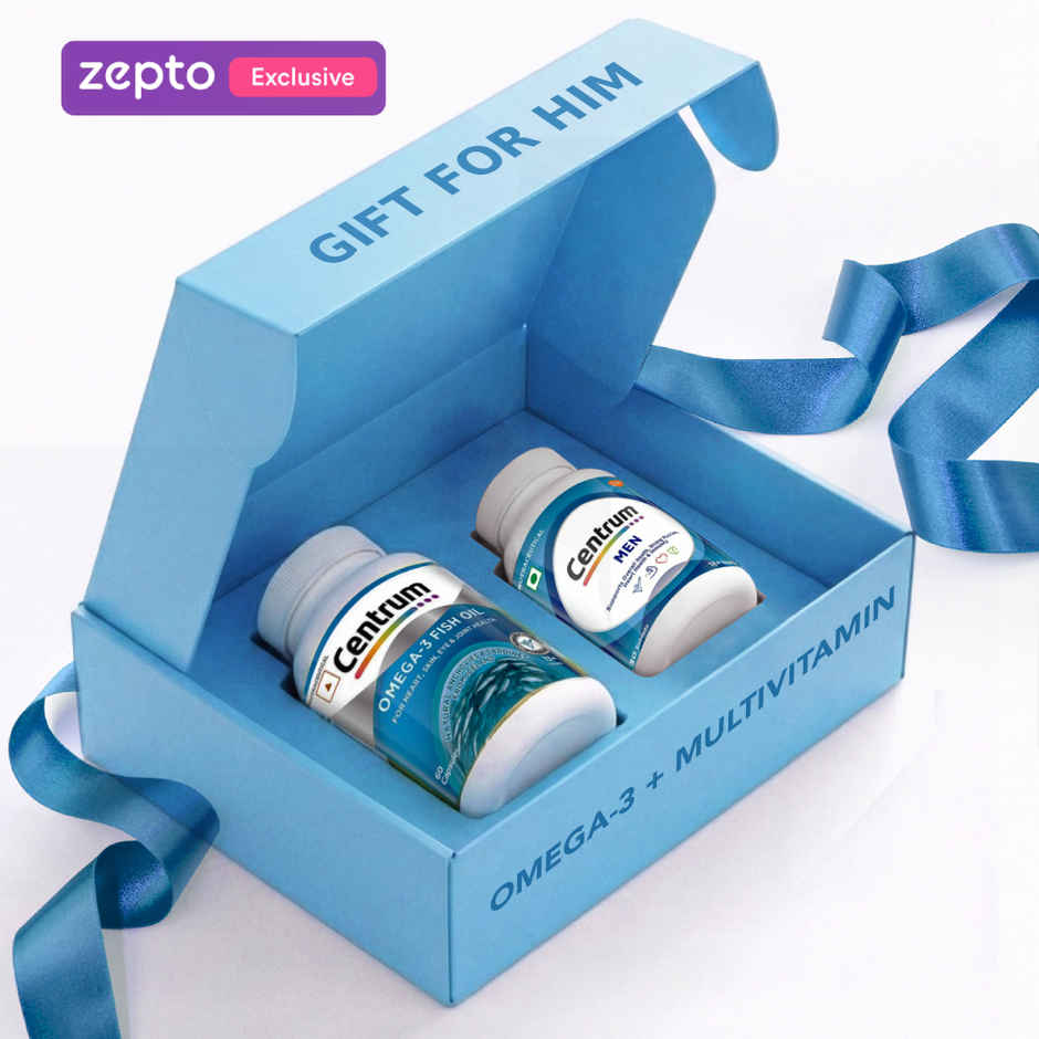 Centrum Multivitamin & Omega-3 Wellness Gift Box for Men