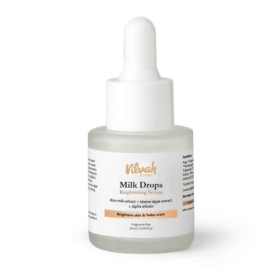 Vilvah Store Milk Drops Brightening Serum