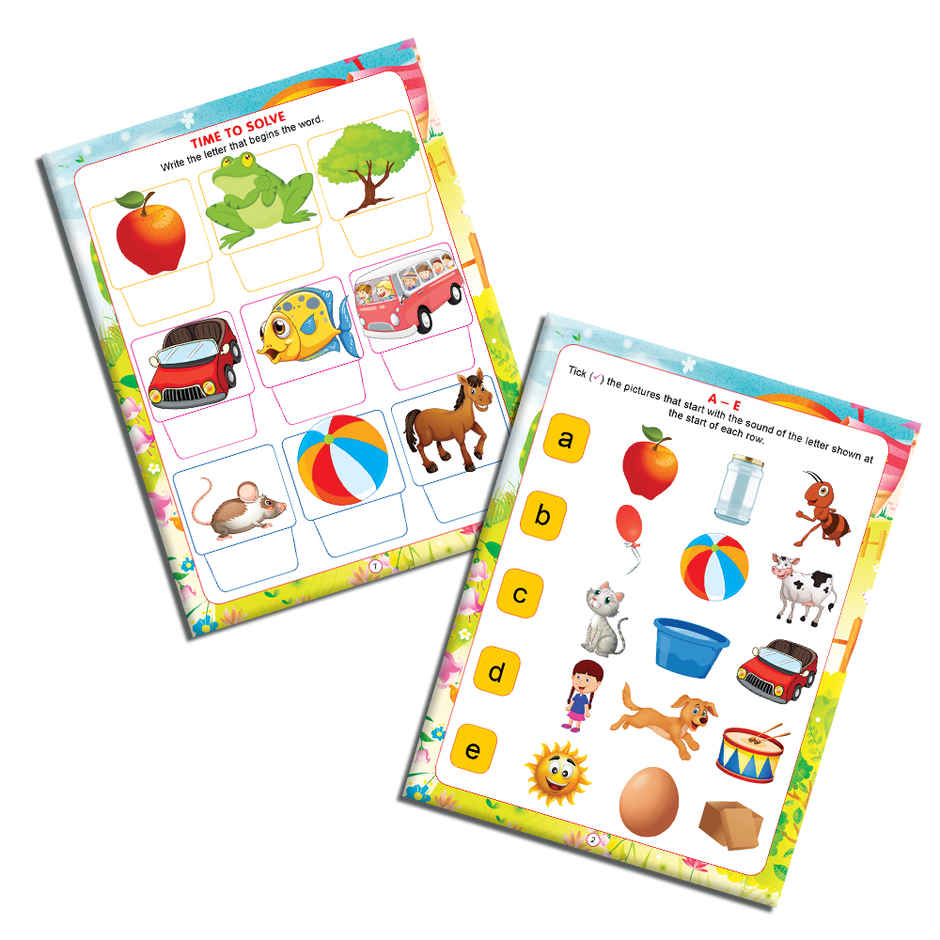 Dreamland My Activity Phonics Activity Book for Kids Age 2 to 5