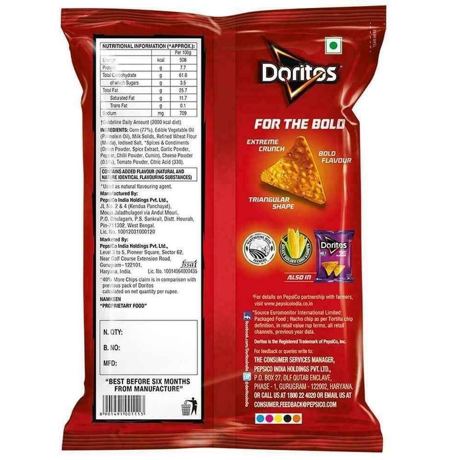 Doritos Nachos Cheese Flavour | Tortilla Corn Chips