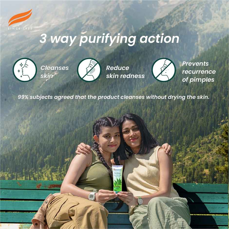 Himalaya Purifying Neem Face Wash Tube
