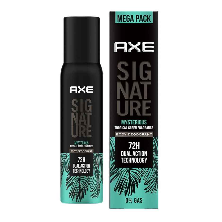 Axe Signature Mysterious Deodorant | 72H Freshness | Tropical Fragrance | For Men