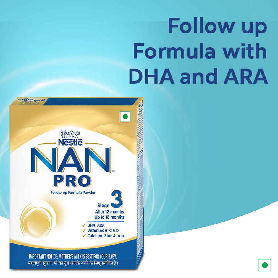 Nestle NAN PRO Stage 3 Follow-up Formula | 12 - 18 M