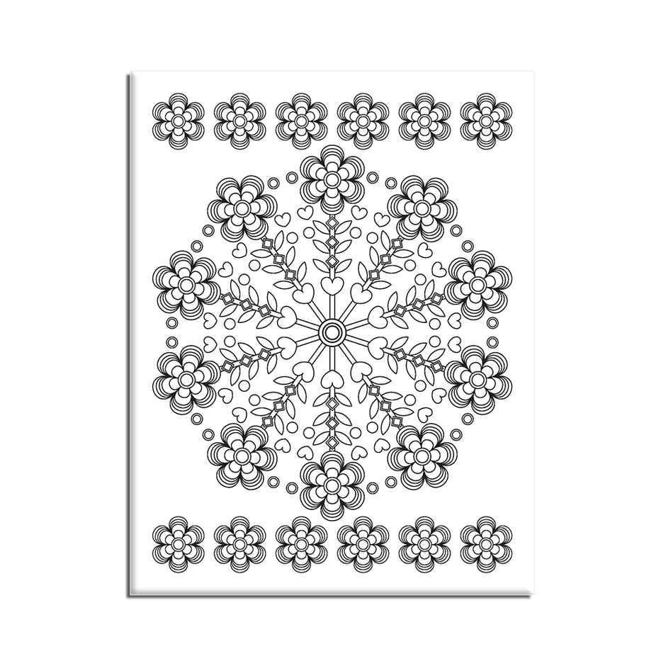 Dreamland Mandala Colouring Book for Kids | Age 6 Plus