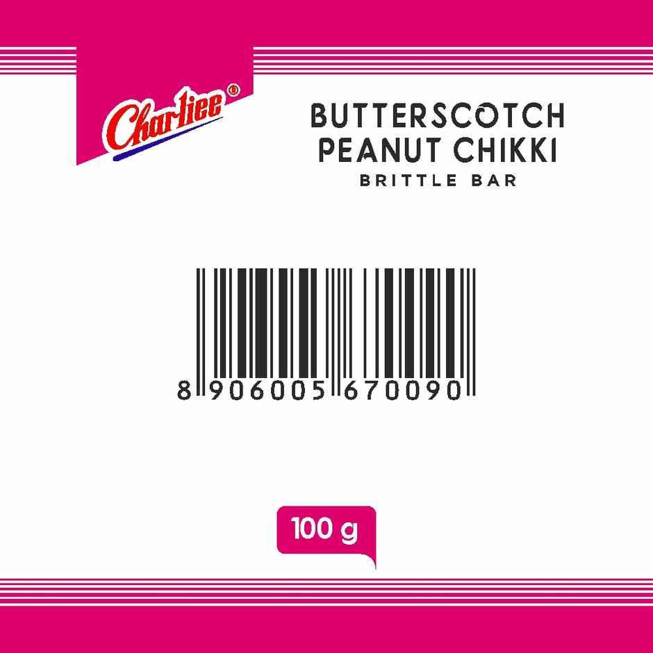 Charliee Butterscotch Peanut Chikki
