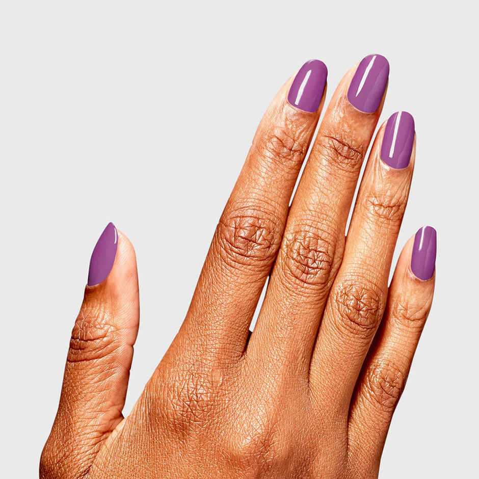 OPI Rapidry Nail Polish Bright Back At It Purple Quick Dry Smudge Proof