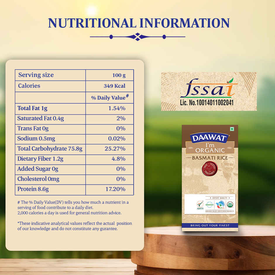 Daawat I'm Organic Basmati Rice