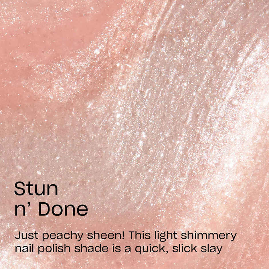 OPI Rapidry Nail Polish Stun N Done Peach Quick Dry Smudge Proof