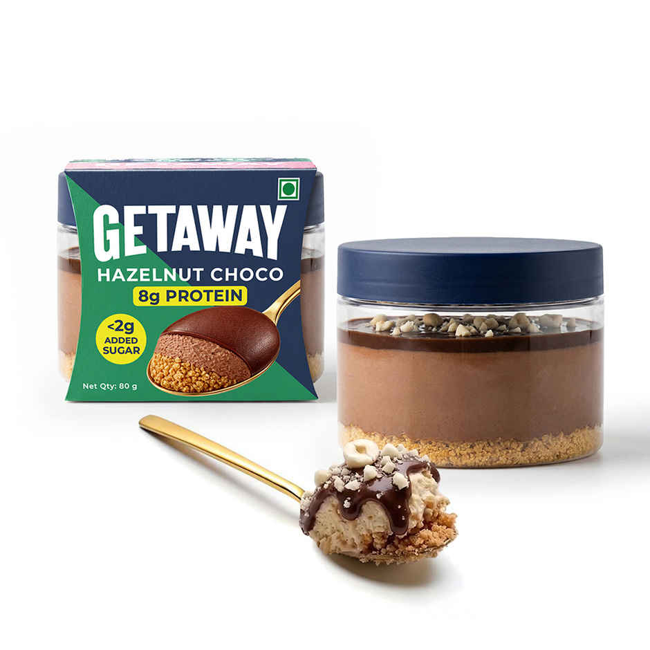 Get-A-Way Hazelnut Choco Cheesecake Jar | Ready-To-Enjoy Dessert