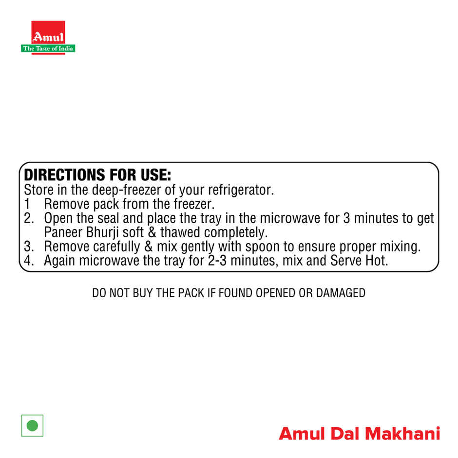 Amul Dal Makhani