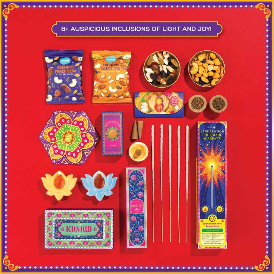 Phool Shubh Deepawali Gift Box | Diwali Gift Hamper