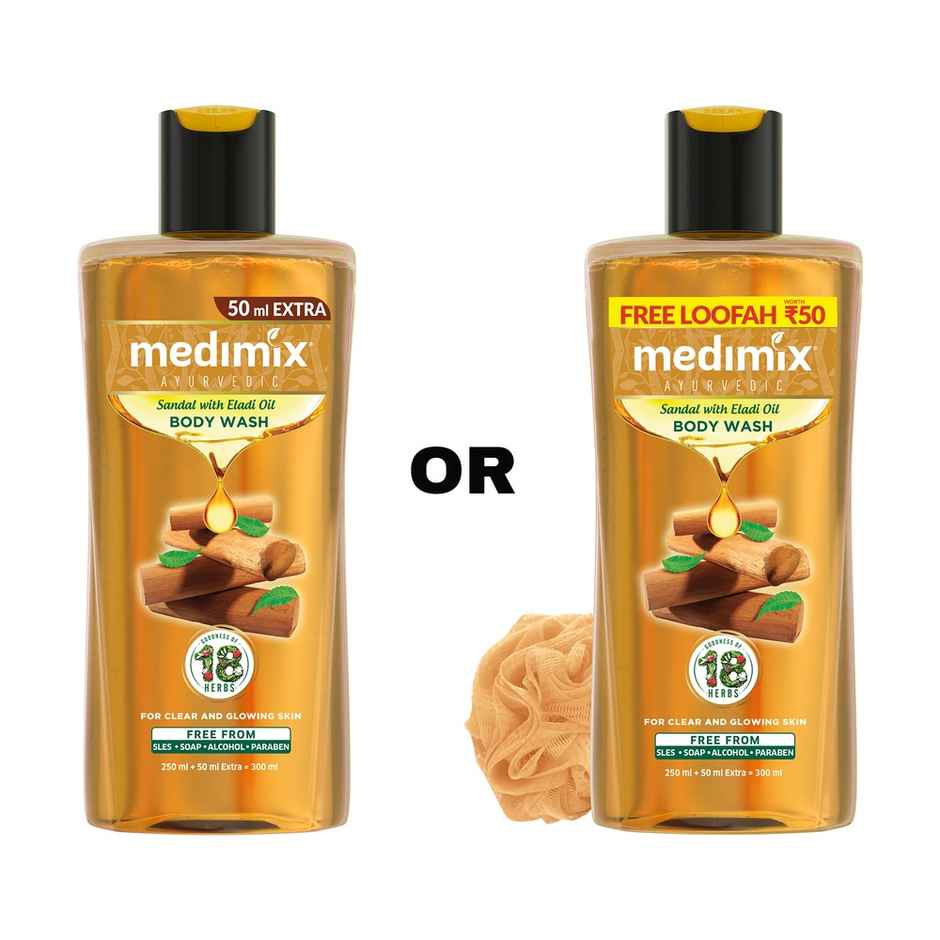 Medimix Ayurvedic Sandal with Eladi Oil Body Wash