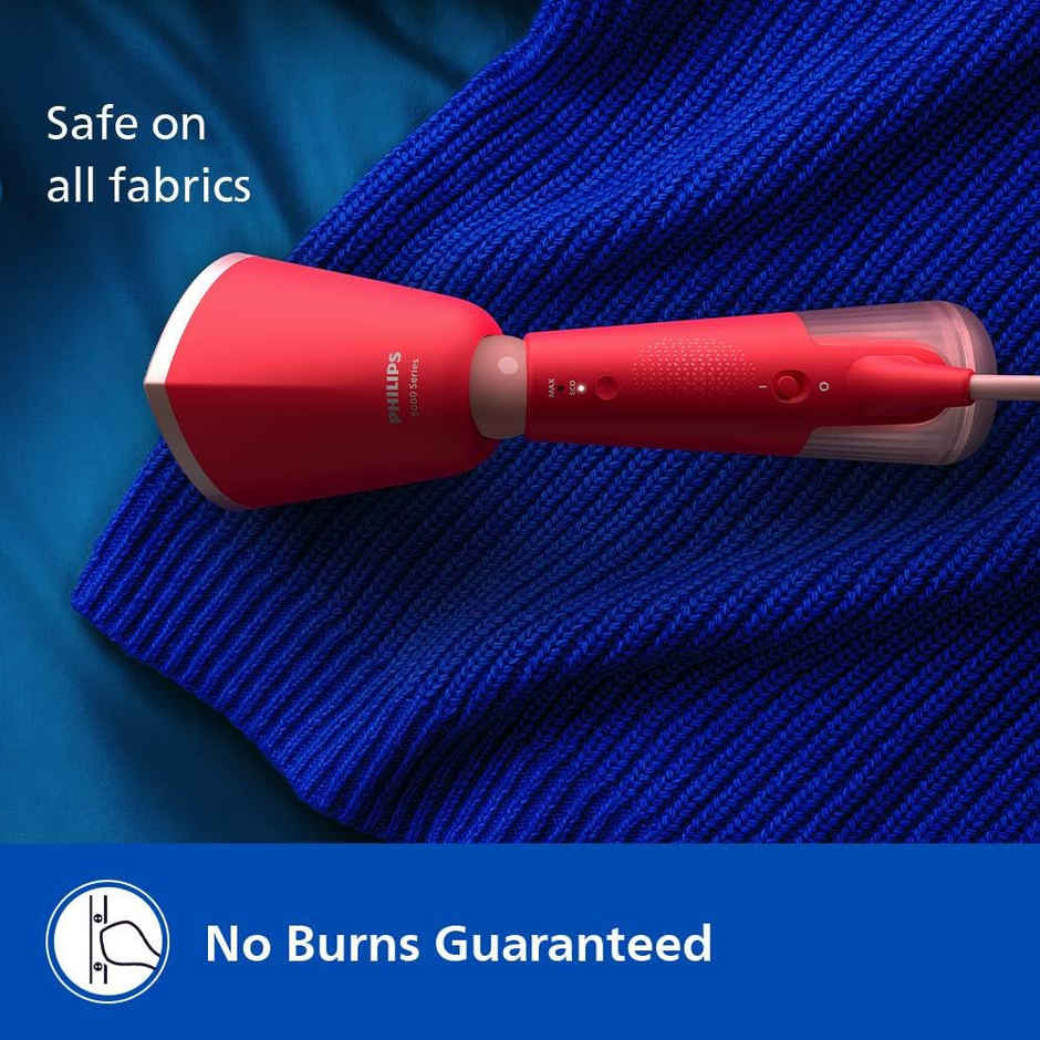PHILIPS Handheld Garment Steamer STH5020/40 | No Burns Guaranteed | World's No.1 Ironing Brand