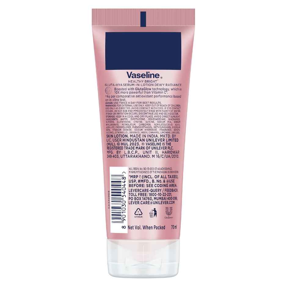 Vaseline Gluta Hya Dewy Radiance Lotion