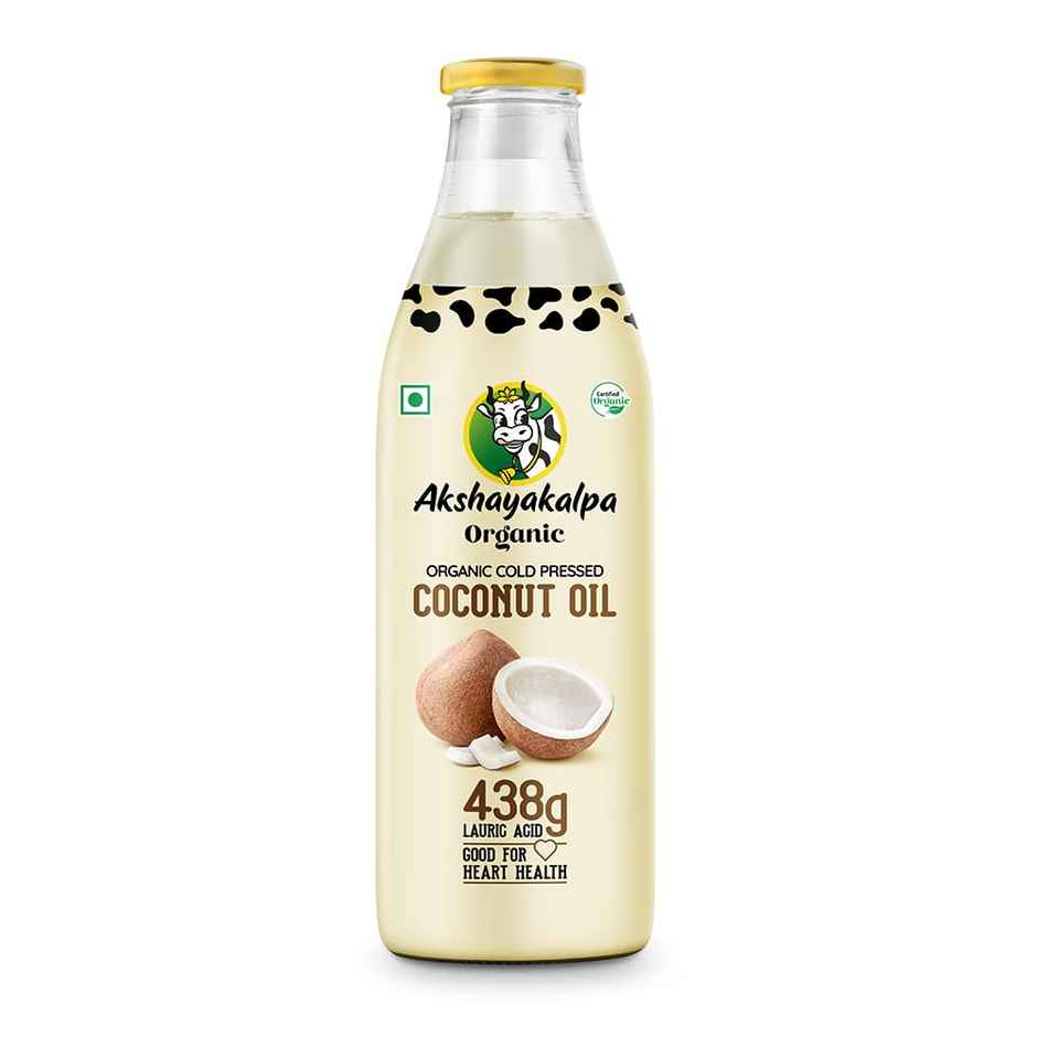 Akshayakalpa Organic Coconut Cold Pressed Oil (Nariyal Oil)