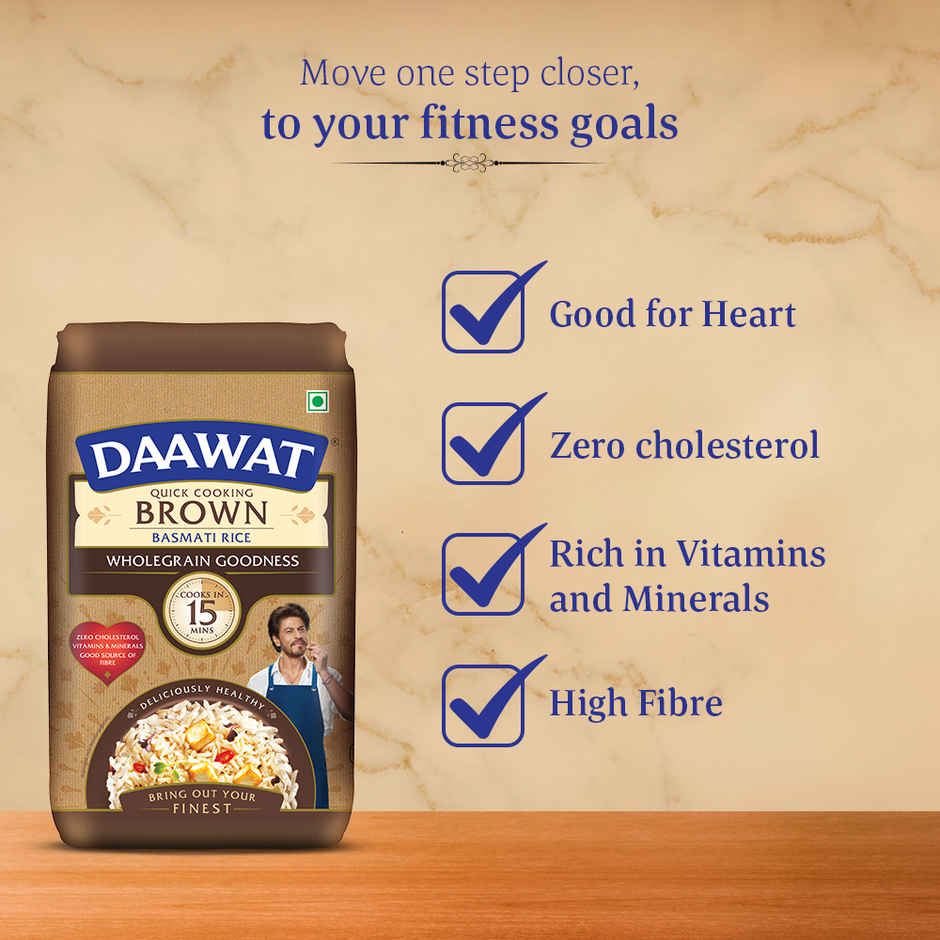 Daawat Brown Rice Poly Pouch