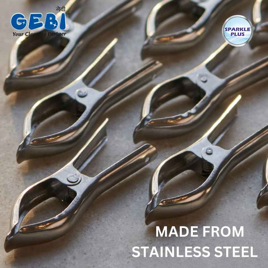 Gebi Stainless Steel Cloth Clips