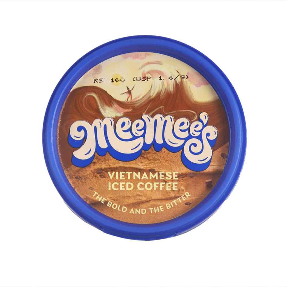 Meemee's Vietnameses Iced Coffee - Ice Cream Tub