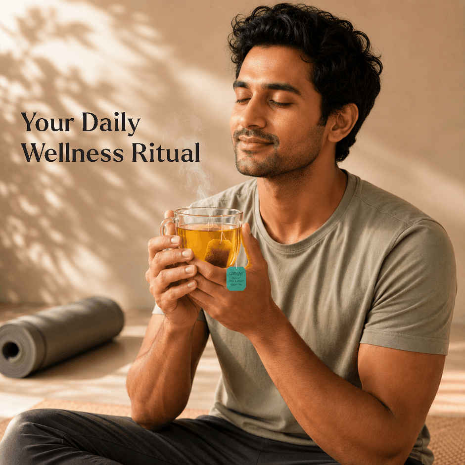 Girnar Detox Desi Kahwa Green Tea Bags