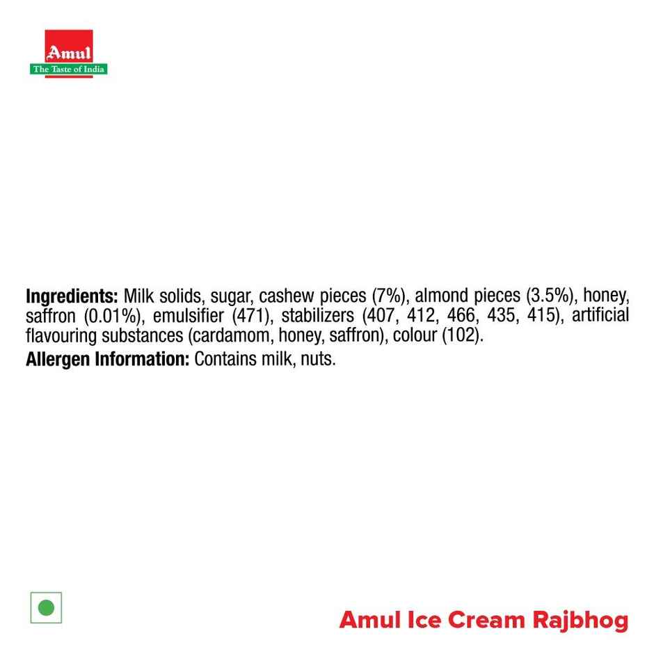Amul Rajbhog Ice Cream Cup