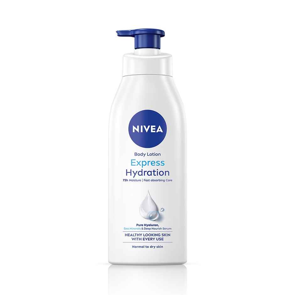 NIVEA Express Hydration Body Lotion|Sea Minerals & Deep Moisture Serum|Non Greasy