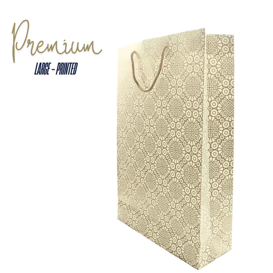 Let's Vybe Paper Bags Large Printed