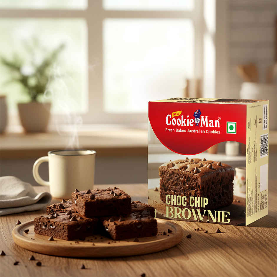 Cookie Man Premium Choc Chip Brownie