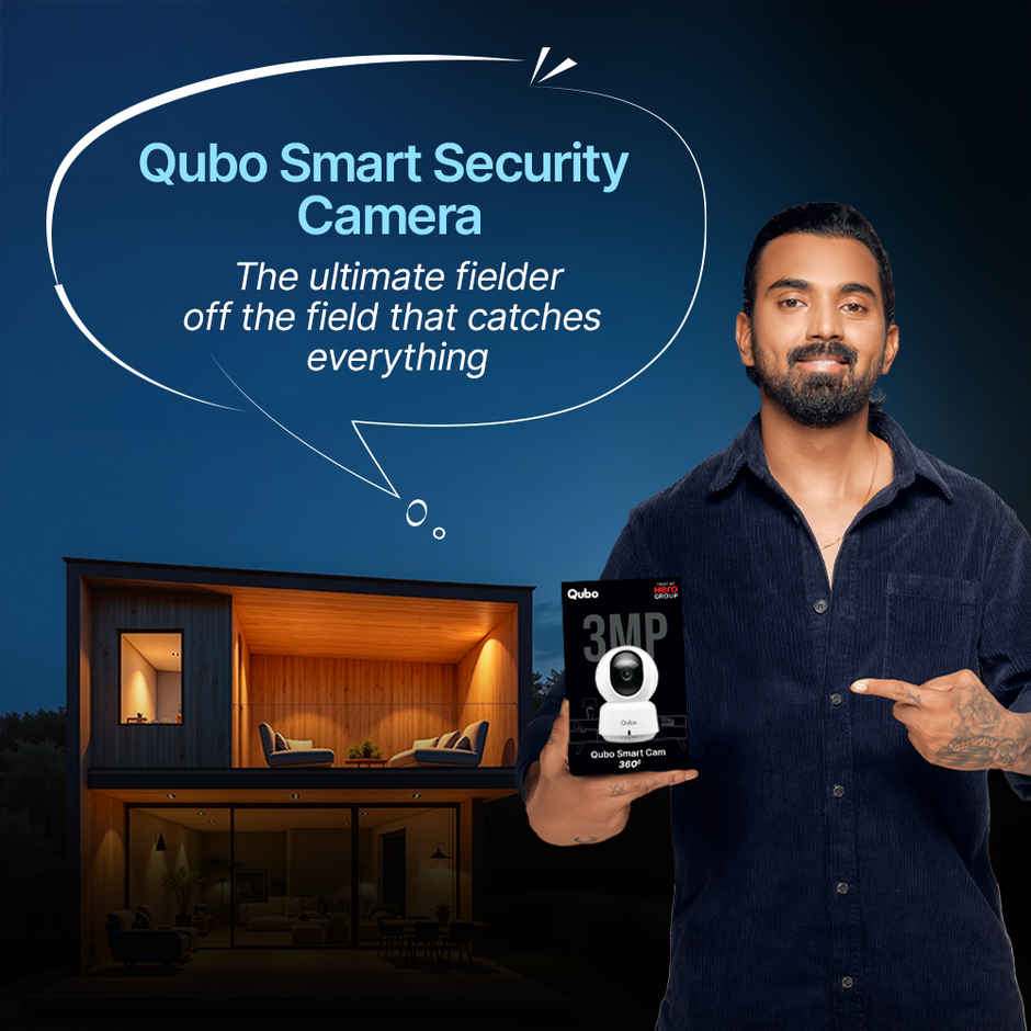 Qubo 3MP Smart Cam 360 Security Camera Pro